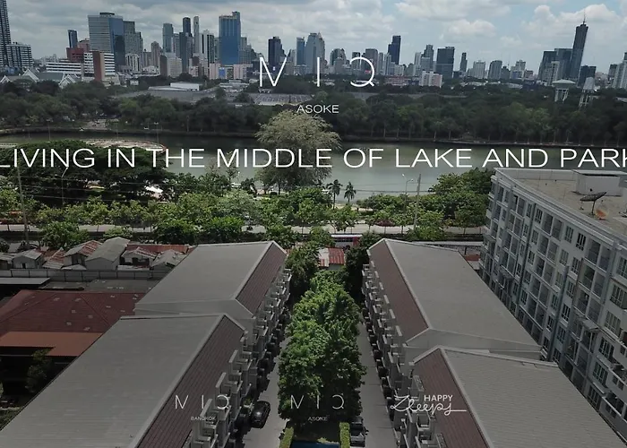Miq 808 Designer Townhouse Asok Bts - Entire 3 Bedroom With Pool - Sleeps 16 Guests