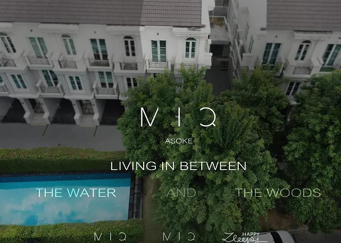Miq 808 Designer Townhouse Asok Bts - Entire 3 Bedroom With Pool - Sleeps 16 Guests * Bangkok